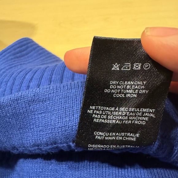 SIR the label Enes Rib Knit Pants Size 0 100% Cotton Elastic Waist Pull Over - Picture 9 of 9